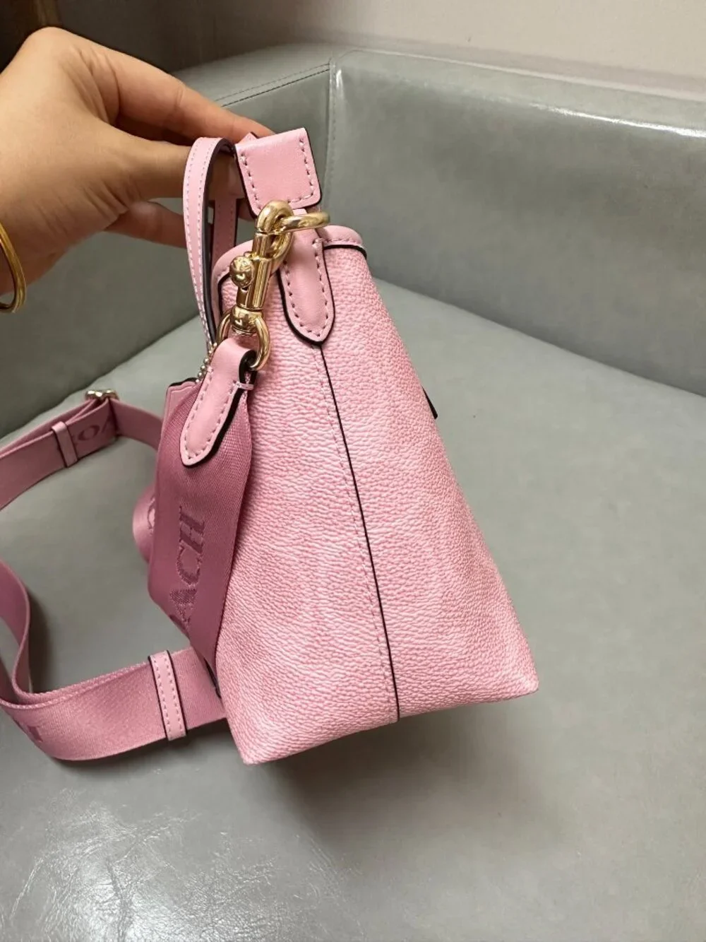 Coach Mini City Pink Tote Bag